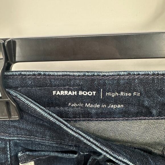 AG JEANS NWT Farrah Boot High Rise Jean in Vapor Wash in Soho // 24 x32 - Picture 9 of 13